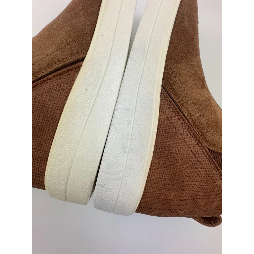 Ryka‎ VERA Bootie Ankle Boot Tan Suede Pull On Comfort Orthopedic Cushion Size 8